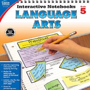 Carson Dellosa- Interactive Notebook Language Arts - Grade 5- Printable