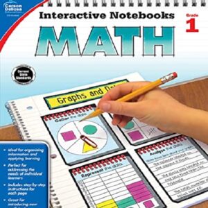 Carson Dellosa - Interactive Notebook Math - Grade 1- Printable