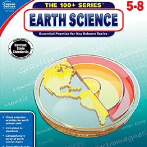 Carson Dellosa - The 100+ Series Earth Science Workbook Grades 5–8(Printable)