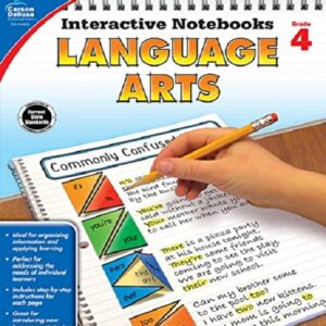 Carson Dellosa Interactive Notebook Language Arts Grade 4